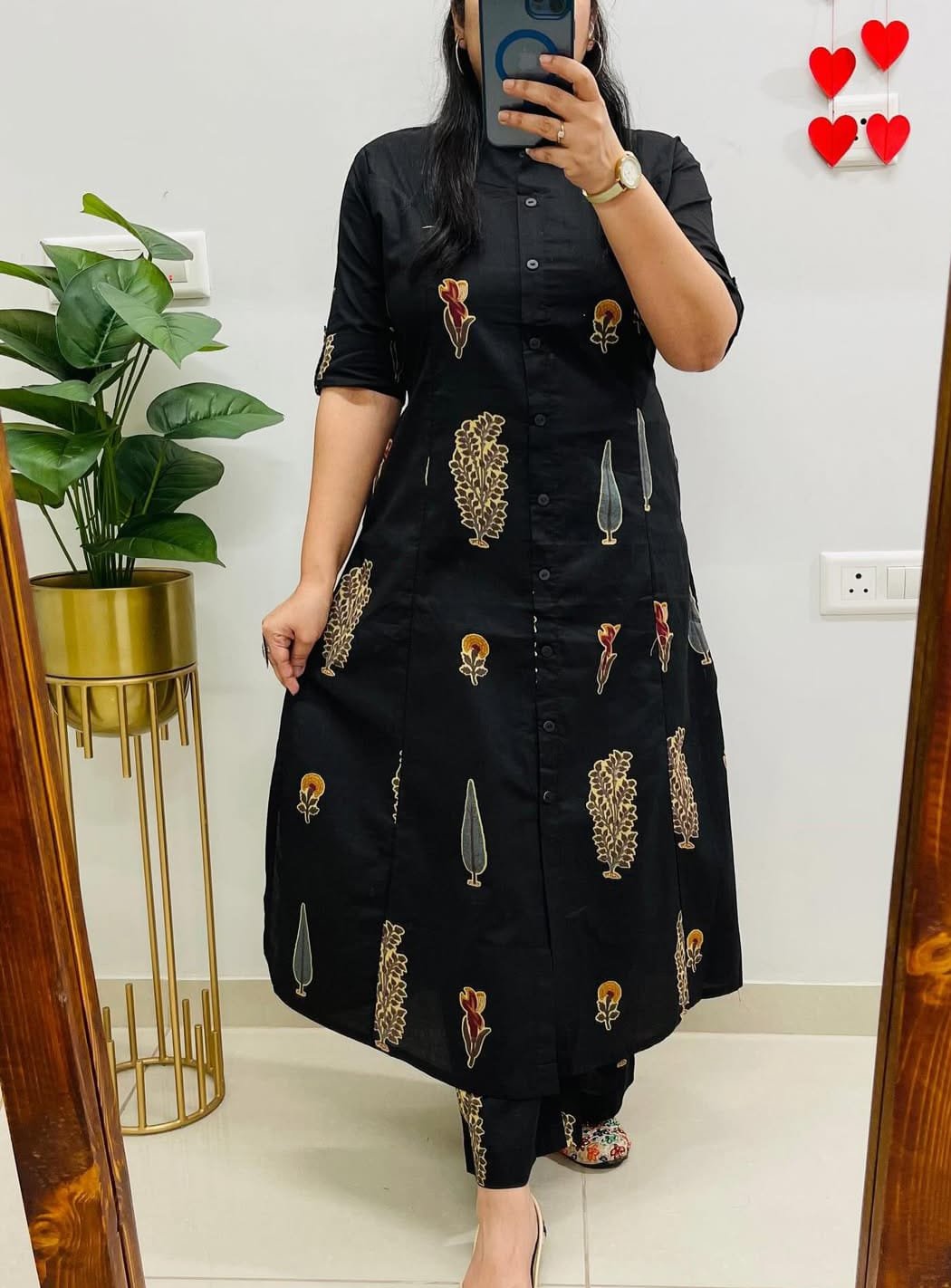 Designer Cotton Co-Ord Set